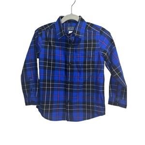 The Children's Place Plaid Long Sleeve Button Down size 4T